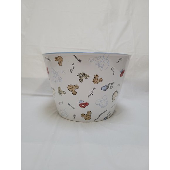 Disney Mickey Mouse Large Popcorn Bowl  Blue Inside - Waffle Minnie Goof… - Picture 2 of 7